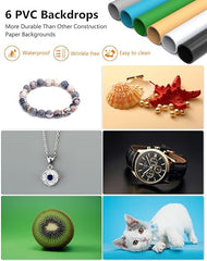 20" x 20" Large Portable Professional Dimmable Photo Studio Light Tent kit with 216 LED Lights